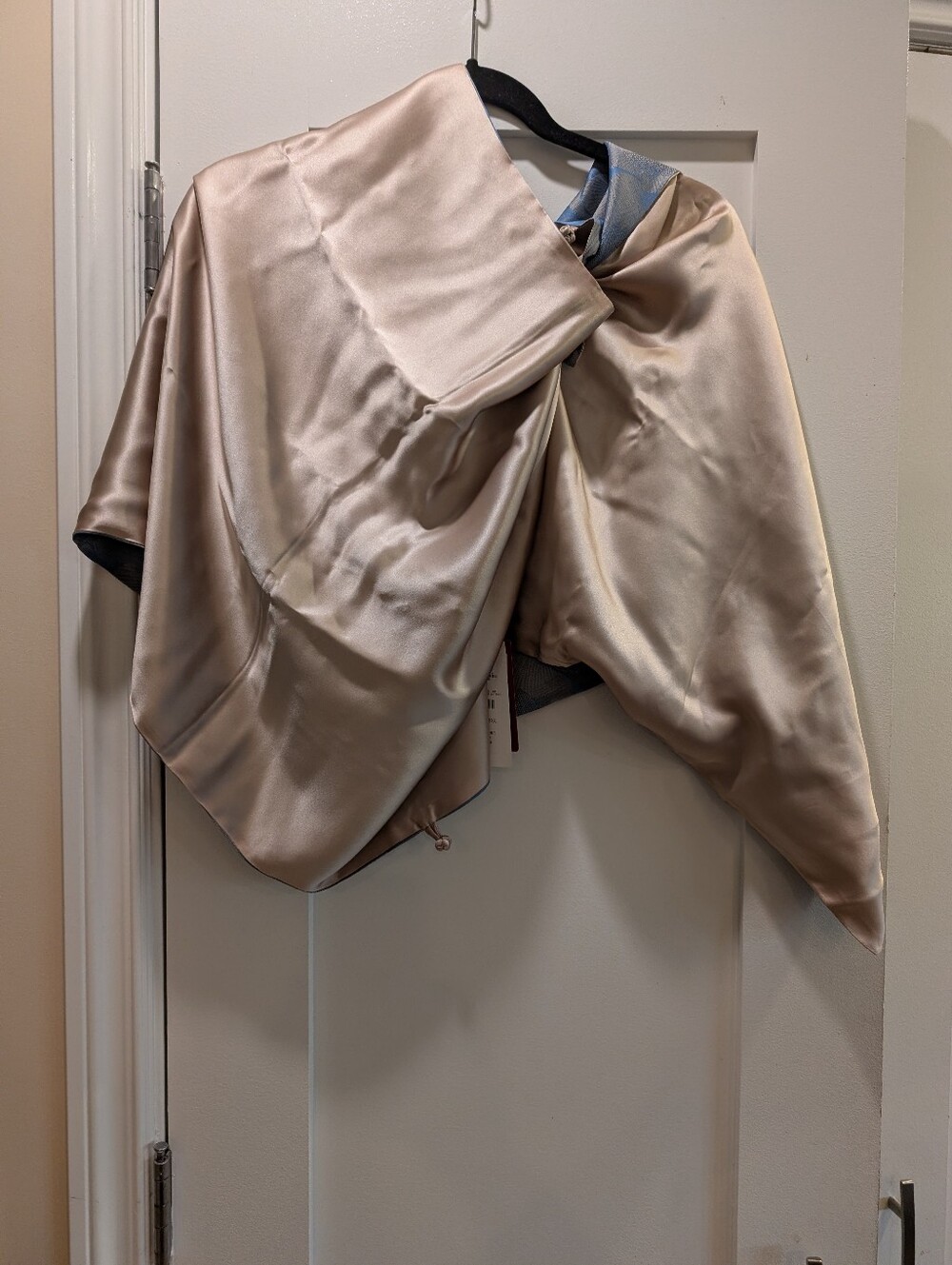 NWT 100% Silk Reversible Shawl